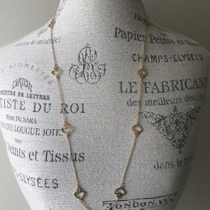 Kate Spade logo necklace